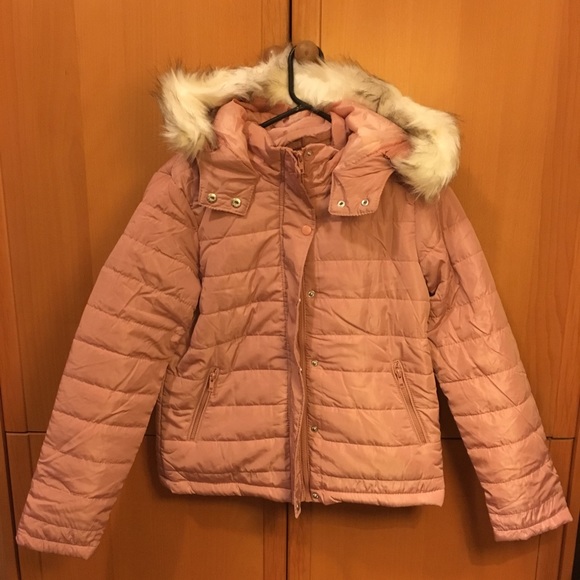 Pink puffer jacket - Picture 3 of 3